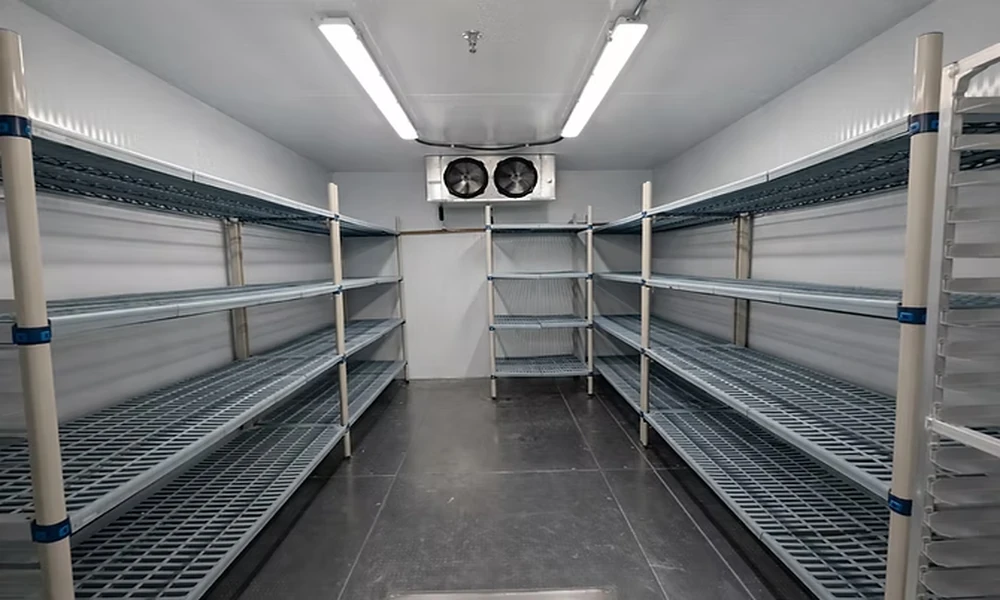 Every Layer of a Walk-In Cooler, From Roof to Shelf
